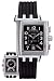 Jaeger-leCoultre Reverso Gran'Sport Chronographe Mens Black Rubber Strap Black Dial Stainless Steel Watch q2958650