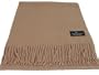 Bruno Piattelli Camel Designer Unisex Wool Scarf Scarves