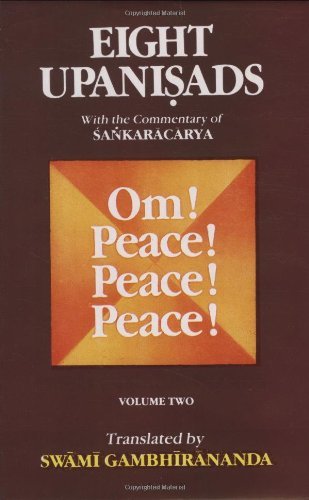 Eight Upanishads, with the Commentary of Sankara, Vol. II: 2