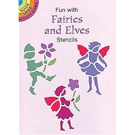 Fun With Faires and Elves Stencils (Dover Little Activity Books)