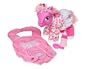 My Little Pony: So Soft Huggable Baby Pony: Pretty Powder w/Bottle, Diaper, Carrier & Brush