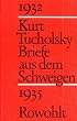 Briefe aus dem Schweigen 1932-1935