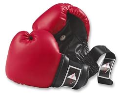 Century Wristwrap Gloves (Red/Black)