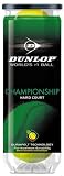Dunlop Yellow Championship Regular Duty Tennis Balls