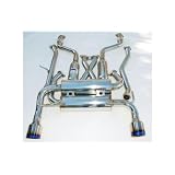Invidia 07+ Infiniti G37 Coupe Gemini Rolled Titanium Tip Cat-back Exhaust&Ecirc; by Invidia