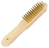 まとめ買い 10個セット「ストロングツール(Strong TooL) 木柄ワイヤーブラシ 剣先型 ステンレス線 11801」