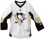 NHL Youth Pittsburgh Penguins White Replica Jersey - R58Hzbpp (White, Small/Medium)