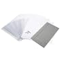 Heartland Postbound Extended Page Protectors, 12-Inch by 12-Inch 25/Pkg with White Inserts