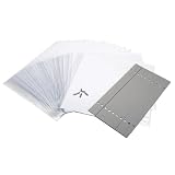 HeartlandPostboundExtendedPageProtectors,12-Inchby12-Inch25/PkgwithWhiteInserts