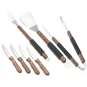 Mr. Bar-B-Q 7-Piece Rubber Finger Grip Tool Set by Mr. Bar-B-Q