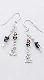 Meditation Sterling Silver Earrings