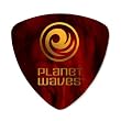 Planet Waves Shell-Color Celluloid Guitar Picks, 100 pack, Medium, Wide Shape