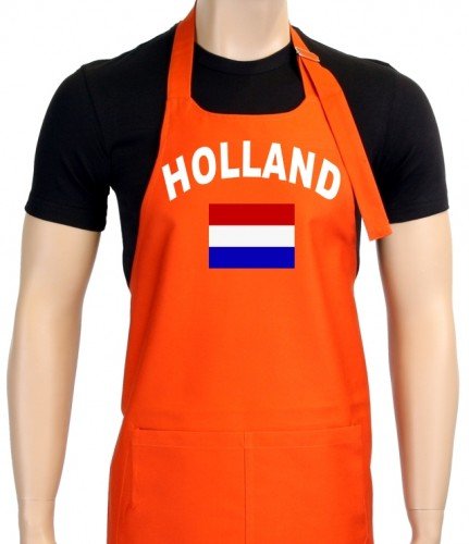 Coole-Fun-T-Shirts Uni Grillsch&uuml;rze EM 2012 Holland, orange, One size, GS10483_Holland_Orange