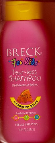 BRECK FOR KIDS TEAR-LESS SHAMPOO STRAWBERRY MELON 12 FL OZ
