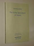 Produkt-Bild: Henze, Matthias [ed.]: The Syriac Apocalypse of Daniel. Introduction, Text, and Commentary. Mohr Siebeck, 2001. 8&deg;. 157 S. kart. (sehr guter Zustand). (ISBN 3-16-147594-1)