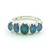 Sterling Silver Ladies 3.00ct Opal Ring - Finger Sizes L to Z Available