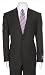 The Boardroom Suit Chocolate Brown with Light Pinstripes