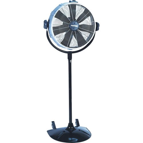 PATTON 20 Inch Three-Speed CVT Performance Pedestal Fan, Metal/Plastic, Black (PX405PED-U) On Sale
