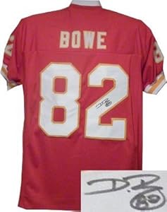 Dwayne Bowe signed Kansas City Chiefs Red Prostyle Jersey