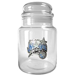 Orlando Magic NBA 31oz Glass Candy Jar - Primary Logo by Great American Products