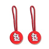 St Louis Cardinals Zipper Pull Charm Tag Luggage Pet Id Set