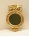 Dollhouse Miniature Eagle Mirror in Gold