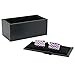 GeX Elegant stylish dark and light purple mosaic business shirt cufflinks cuff links with Gift Box