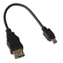 MCL Samar USB-AF/MU5BC C�ble adaptateur USB A femelle / mini USB B m�le 5 broches 20cm