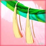 14K Shepherds Horn Hook Earrings