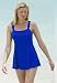 Flattering Swimdress (DARK TURQ,18 W)