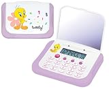 Tweety Calculator / Calendar / Clock with Make-up Mirror
