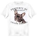 French Bulldog BRINDLEWHITE Property Of Adult T Shirt