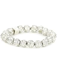 Anne Klein "ASTRA" Topaz Colored Fireball Stretch Bracelet