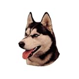 World Stickers Schwandt Heimtierbedarf 15117 Aufkleber 1 St&uuml;ck ca. 230 x 270 mm f&uuml;r Warnschild Siberian Husky