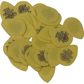 Dunlop 423R Tortex Teardrop (.73 Yellow 36-Pk)