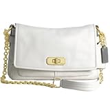 Coach Chelsea Leather Flap Bag 17825 (Parchment)