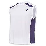 Prince Men's Gold Collection Tour Sleeveless Crew Neck - Midnight Blue w/White