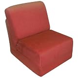 Red Micro Suede - Teen Chair by Fun Furnishings