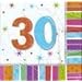 Servietten Radiant Geburtstag 30, 16 St�ck