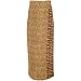 Rayon Wrap Skirt Long - One-Size Spirals Earth Tones (each)
