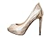 GUESS Women's Harrah 2 Gold Multi Fabric Pump 8.5 M