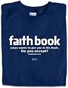 Faith Book Adult T-shirt