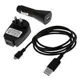 3-in-1 Synch & Charge USB Travel Kit for HTC Inspire 4G