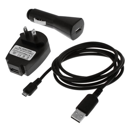 3-in-1 Synch Charge Usb Travel Kit For Htc Sensation 4g