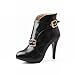 Carol Shoes Fashion Women's Hot Sale Western Buckle New Arrival Party Stiletto High Heels Ankle Boots