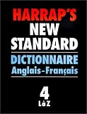 Harrap's Standard French and English Dictionary (Harrap's Standard French Dictionary)