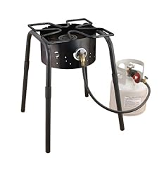 Camp Chef SH-140L High Pressure Single Burner Cooker with Detachable legs and Clover Leaf Surface, Black Camp Chef SH-140L High Pressure Single Burner Cooker with Detachable legs and Clover Leaf Surface, Black