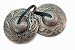 Small Tingsha, dragon embossed