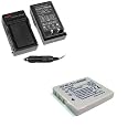New Replacement Charger + Battery for Sanyo Xacti VPC-E760 / VPC-E760P / VPC-E760GL