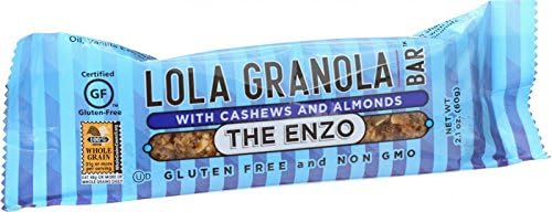 Lola Granola Bar The Enzo - Cashews and Almonds - 2.1 oz